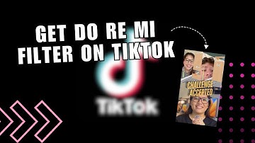 ❤️ MINUTE: How to get DO RE MI FILTER ON TIKTOK | Perfect Pitch Challenge Filter TIKTOK| FIX Problem