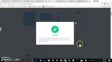Embed Twitter into Google Sites