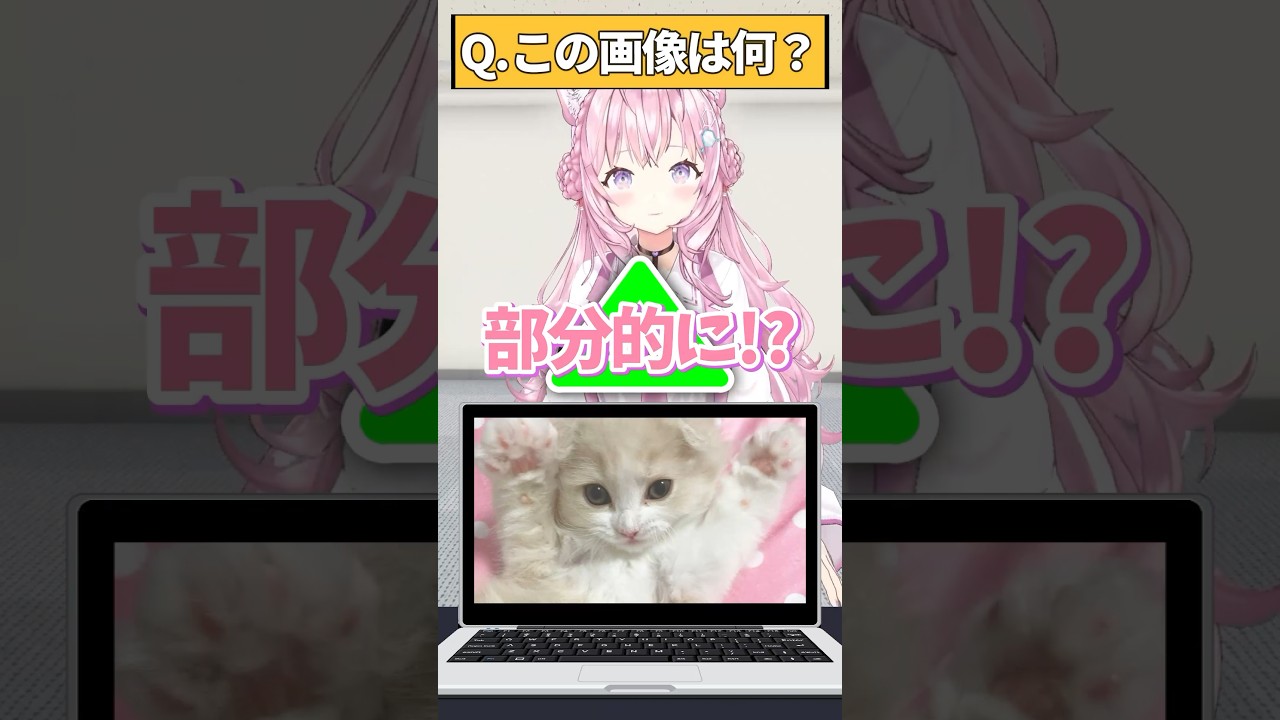 【これなーんだ？】確信を持って答えたけど違ったアキネーター風クイズｗｗｗ #Shorts 【博衣こより＆ラプラス・ダークネス/ホロライブ】