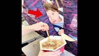 Food always tastes the best on a train 🍱🚆😋#shorts #funny  #fyp #amazing #usa #cute Net Worth