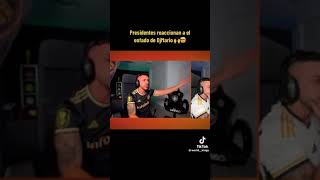 Presidentes reaccionan al enfado de Djmariio en la Kings League🤣