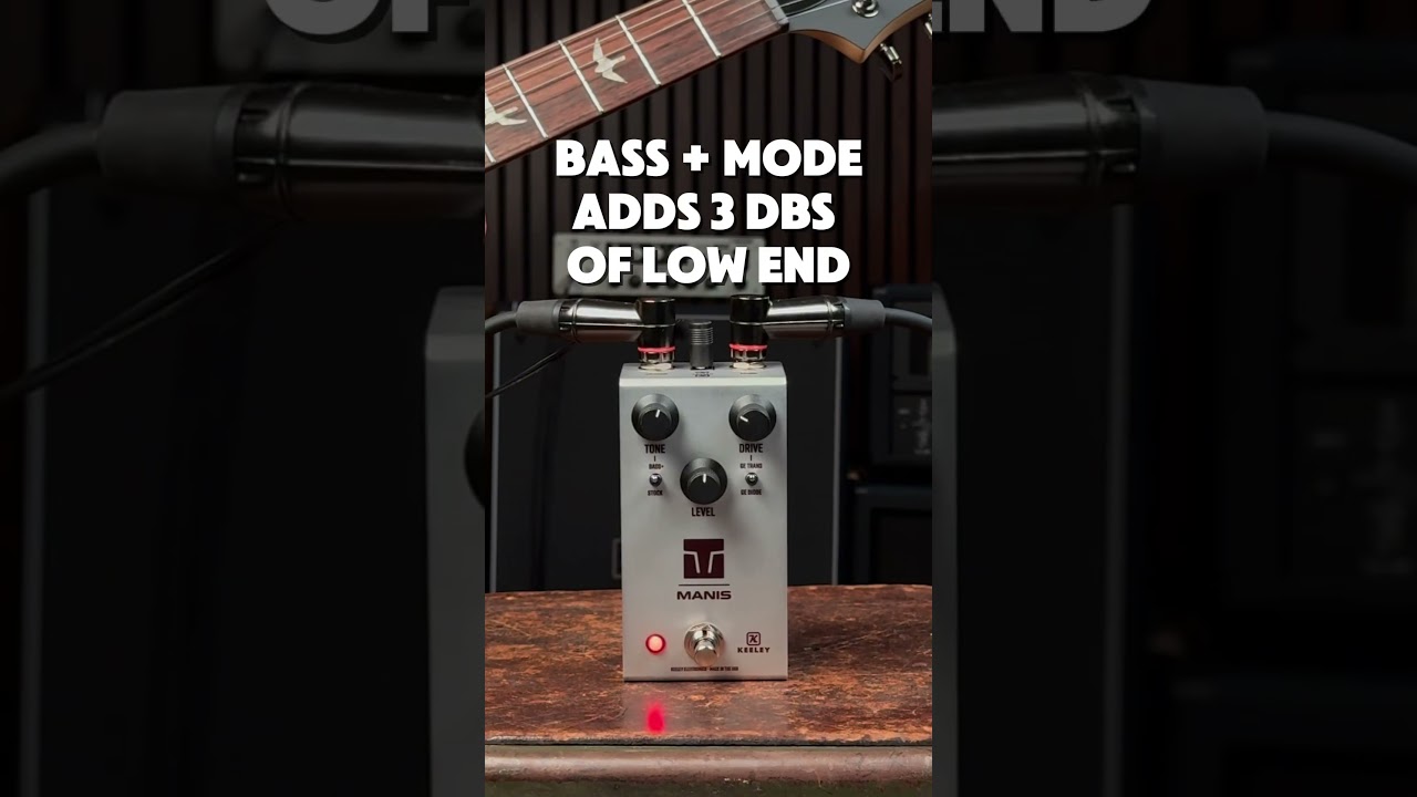 Brand NEW! Keeley just dropped the Manis 