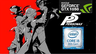 Persona 5 on GTX 1050 - RPCS3