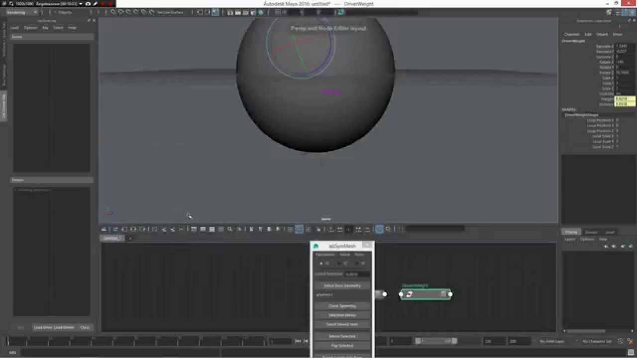 May9 1.3.2 for Maya 2016. Pose Space Deformer (PSD) workflow - YouTube