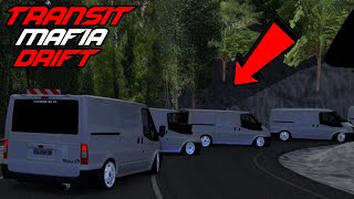 Transi̇t Mafi̇a Karda Ford Transi̇t İle Dri̇ft Show Etto Corsa T300Rs