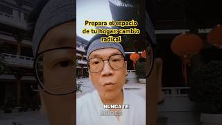 Prepara el espacio de tu hogar: cambio radical #limpiezaenergetica #energía #astrología #fengshui