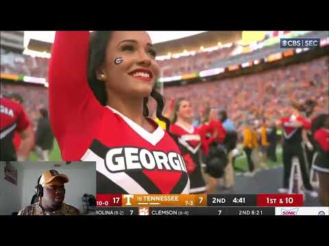 JuJuReacts To #1 Georgia vs #18 Tennessee Highlights | College Football Week 12 | 2023 College Footb