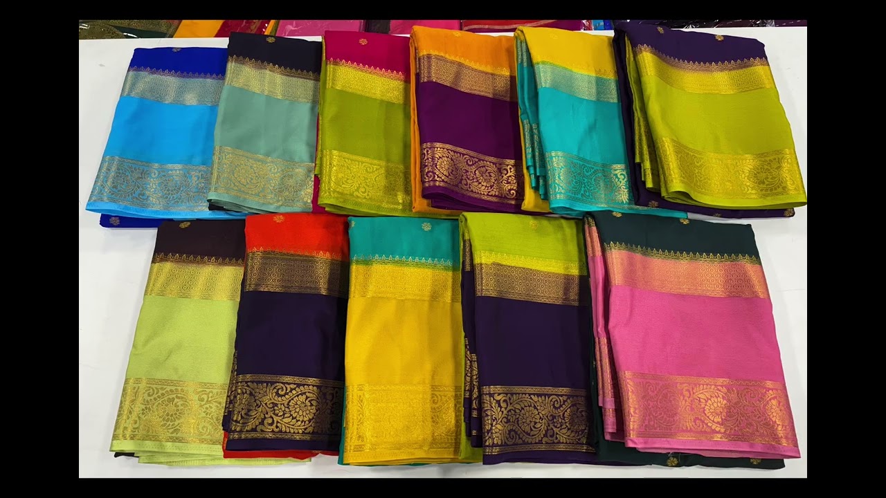 Premium quality Semi Mysore Silk  price 1495 to 1795 take a screenshot send  to this num :8618281874