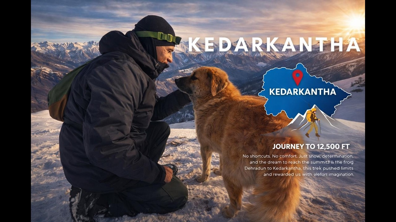 Dehradun to Kedarkantha Winter Trek | Uttarakhand  | #09