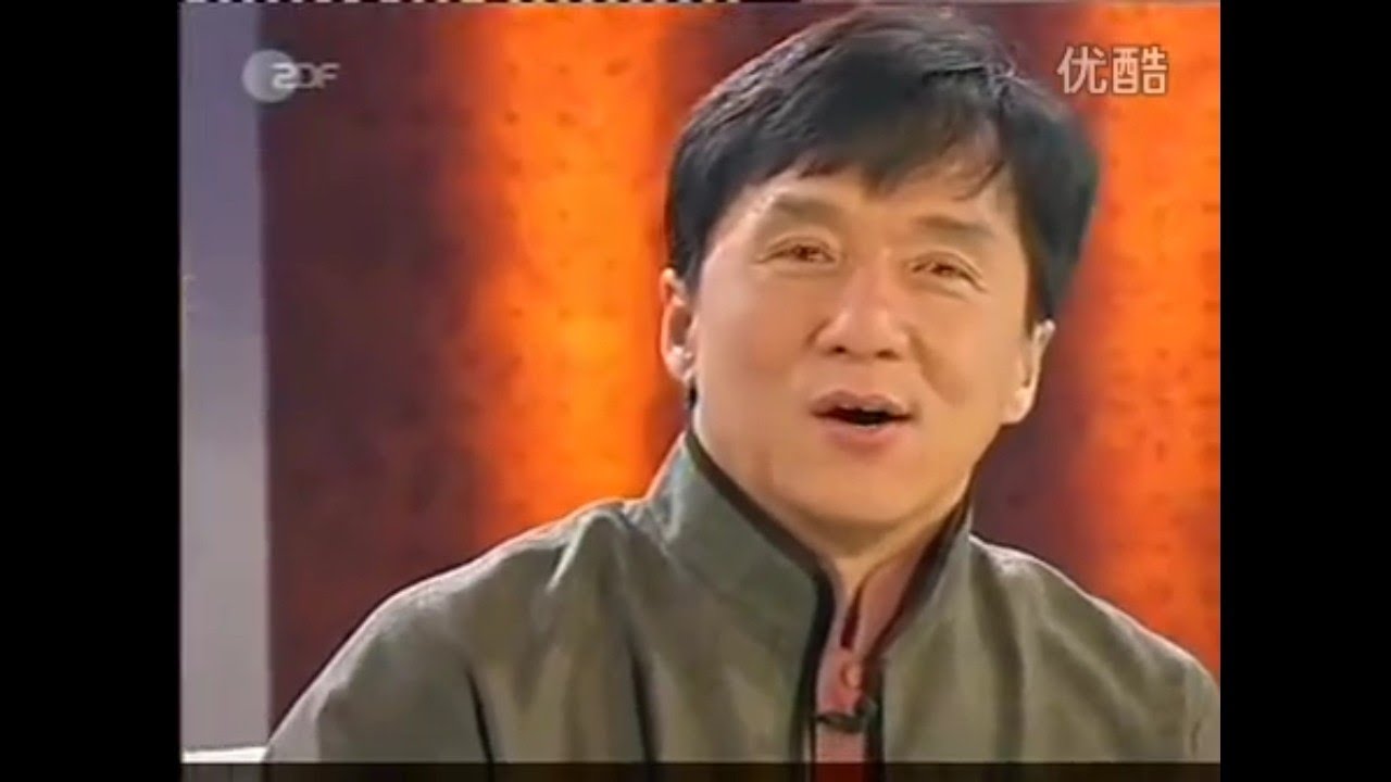 Jackie Chan in show Wetten Dass, Germany rare video Jackie Chan
