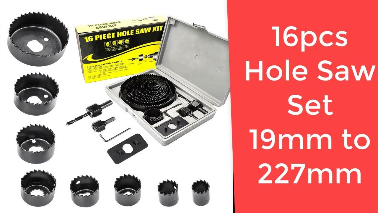 How to Use a Hole Saw Carbon Steel Metal Alloys Wood Hole Saw Cutting