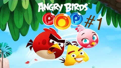 (Angry Birds Pop)(Part 1) Gameplay Walkthrough levels 1-10