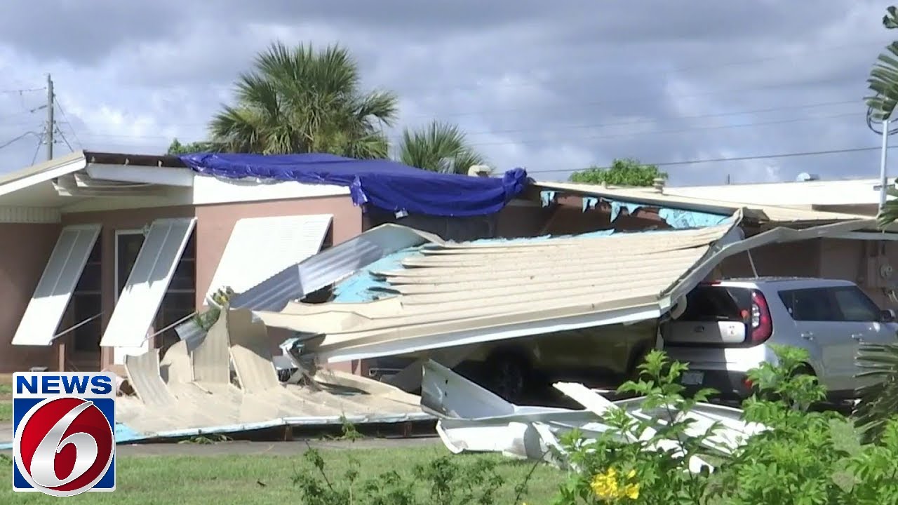 National Weather Service confirms EF-1 tornado touched down in Brevard ...