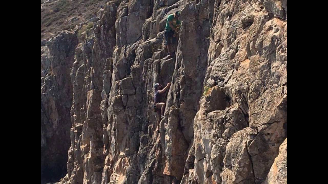 Rock Climbing in Sagres Portugal YouTube