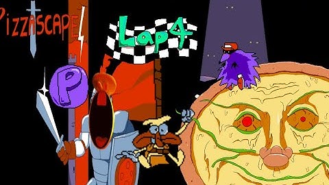 Pizza Tower John Gutter and Pizza Scape lap 4 P rank as the Noise