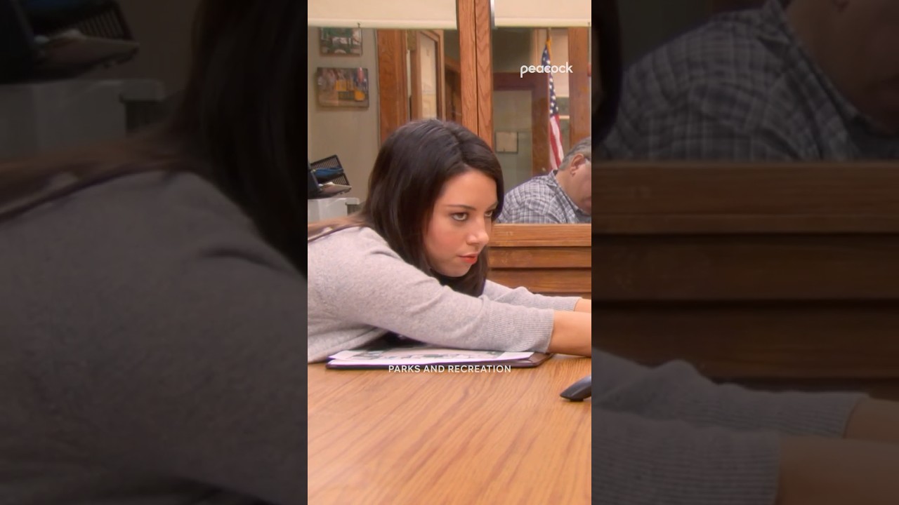 April is so cute when Leslie compliments her 🙈 | Parks and Recreation