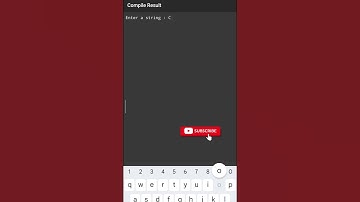Counting Vowels in a String | Coding C #shorts