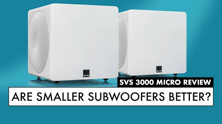 Do SMALL SUBWOOFERS have GOOD BASS? SVS 3000 Micro Review