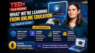 What We re Learning from Online Education  by Daphne Koller   TEDx Talk  English review