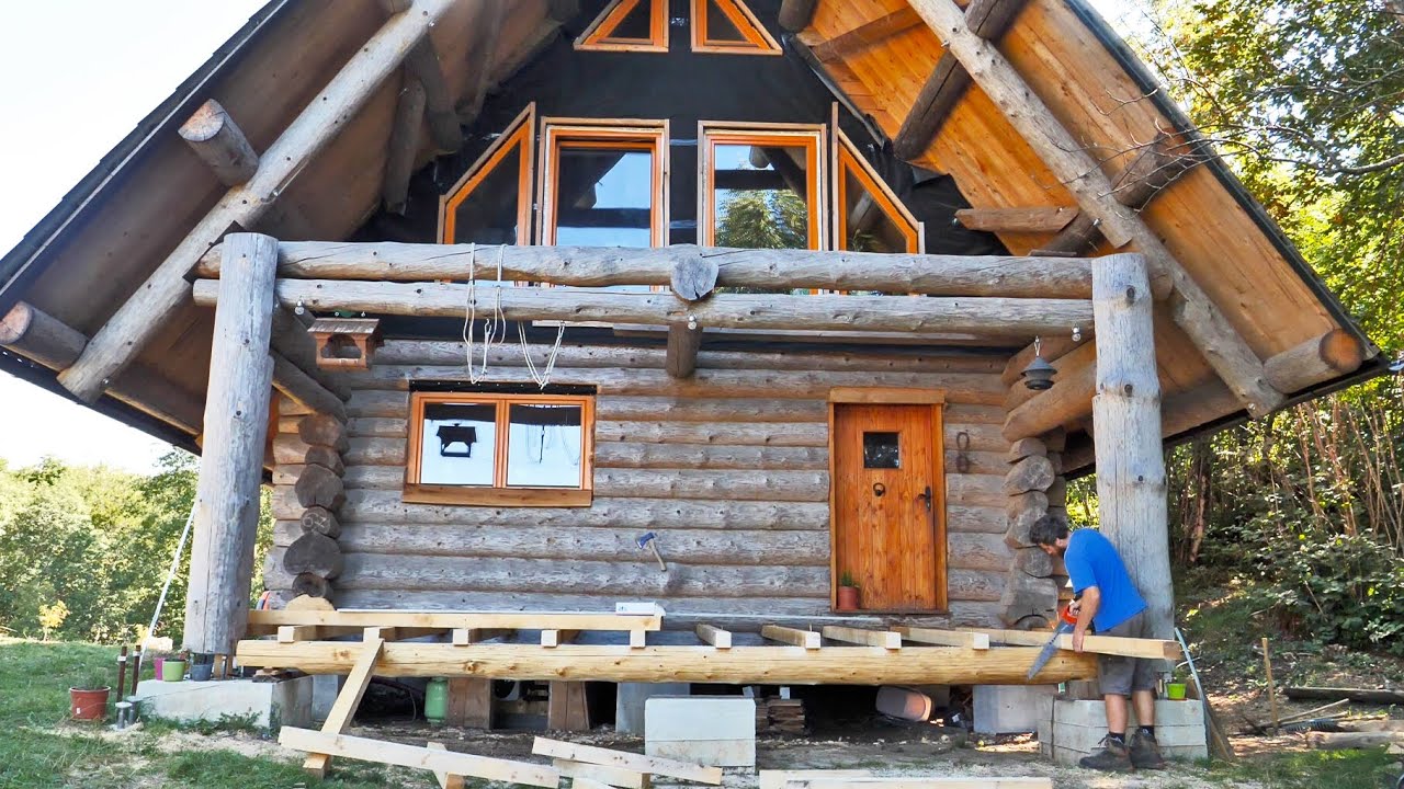 Leben in einer netzunabhängigen Hütte, Mein Wochenende in einer gemütlichen Hütte im Wald