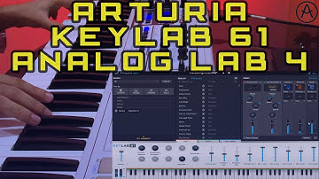 D Minor Piano Improvisation | Arturia Keylab 61 | Analog Lab 4, Multi-Effects Piano Live Performance