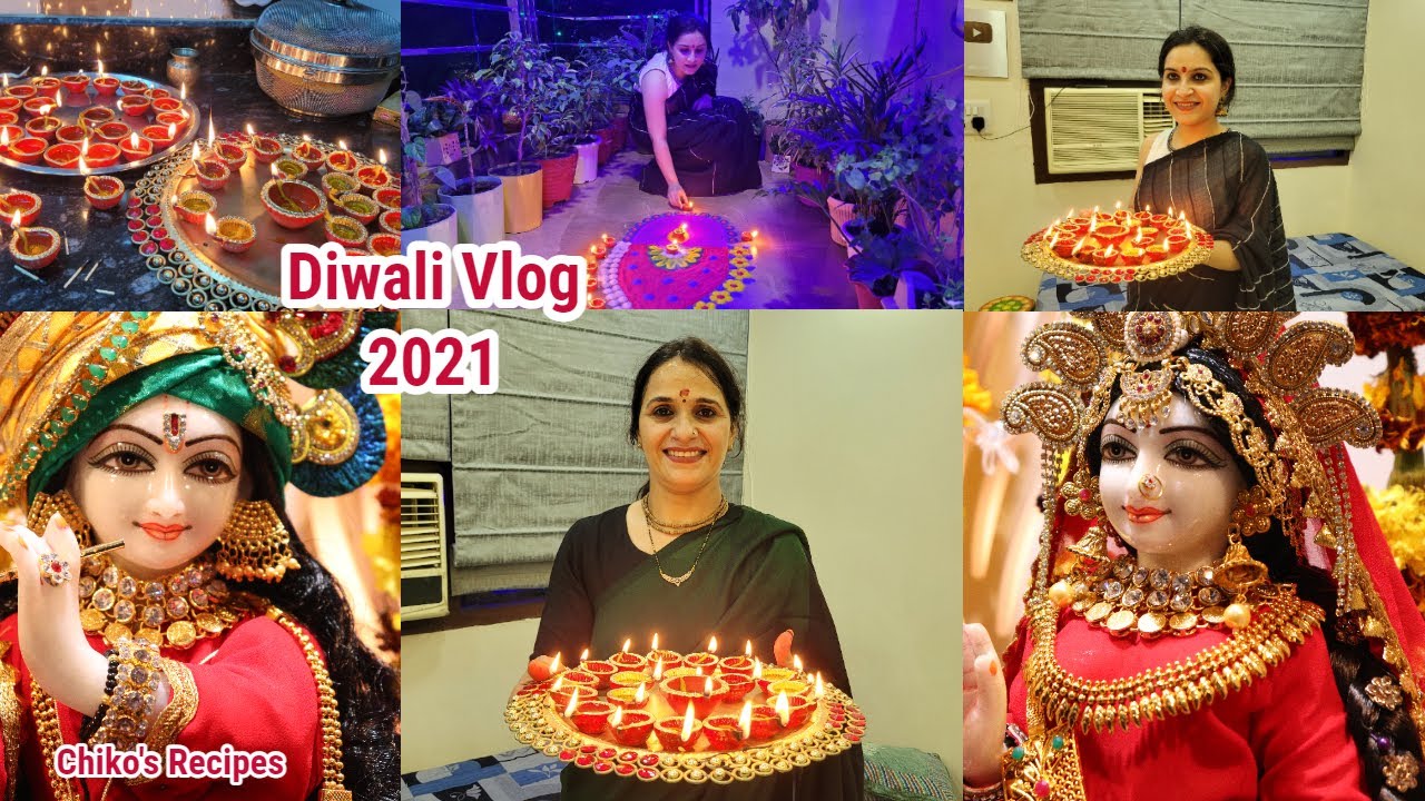Дивали 2021 Вот как я провела пуджу Дивали || Рецепты Чико |
