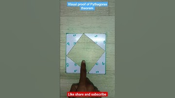 proof of Pythagoras theorem #maths #geometry #mathematics #pythagoras_theorem