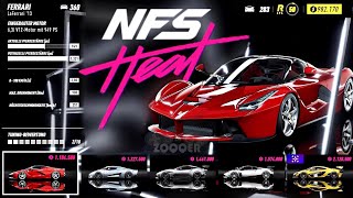 ALL CARS - NEED FOR SPEED HEAT - YouTube