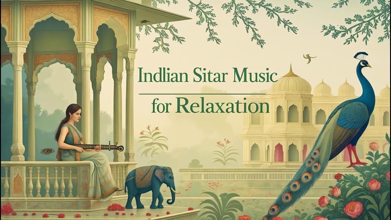 Soothing Indian Classical Sitar and Tabla Music - Calming Energy Beats for Stress Relief
