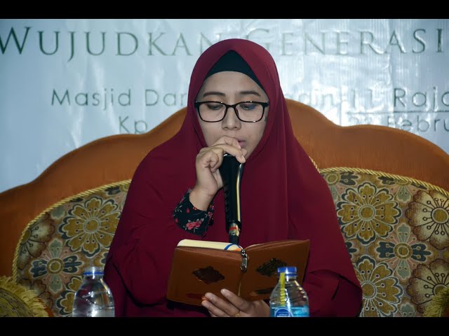 Pembacaan Ayat Suci Alqur'an Oleh Ustadzah Siti Maryam Dari Kalibunder Jampang Kulon class=