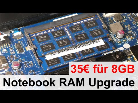 Video: So Ersetzen Sie Den RAM In Einem Laptop