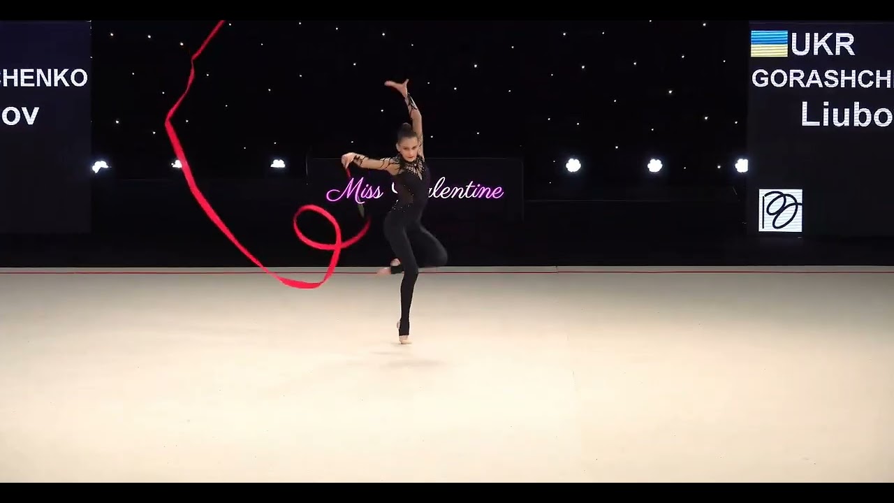 Liubov Gorashchenko Ribbon 25,450 - International Senior Tournament Non-FIG 