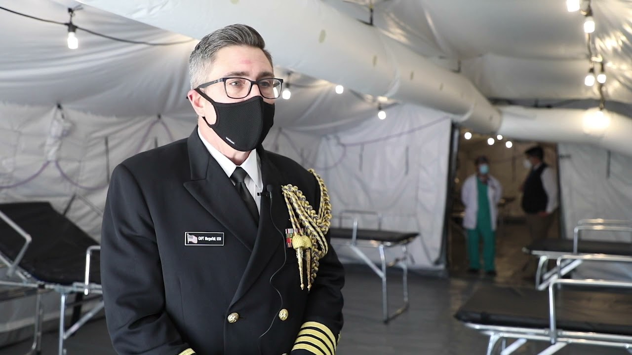 Donación de hospitales móviles a Chile