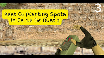 Bomb Planting Tips and Tricks in Cs 1.6 De Dust 2