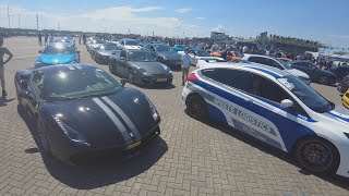 SUPERCARS ARRIVING FOR HOTLAPS SUPERCAR MADNESS ASSEN 2024