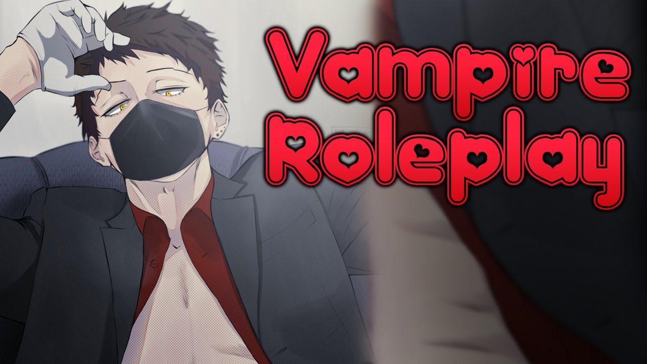 ASMR Vampire Love Hotel | Male Vampire ASMR Roleplay [Vampire Feeding] [Gender Neutral]