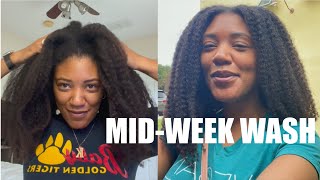 Spend a Mid Week Wash Day With Me