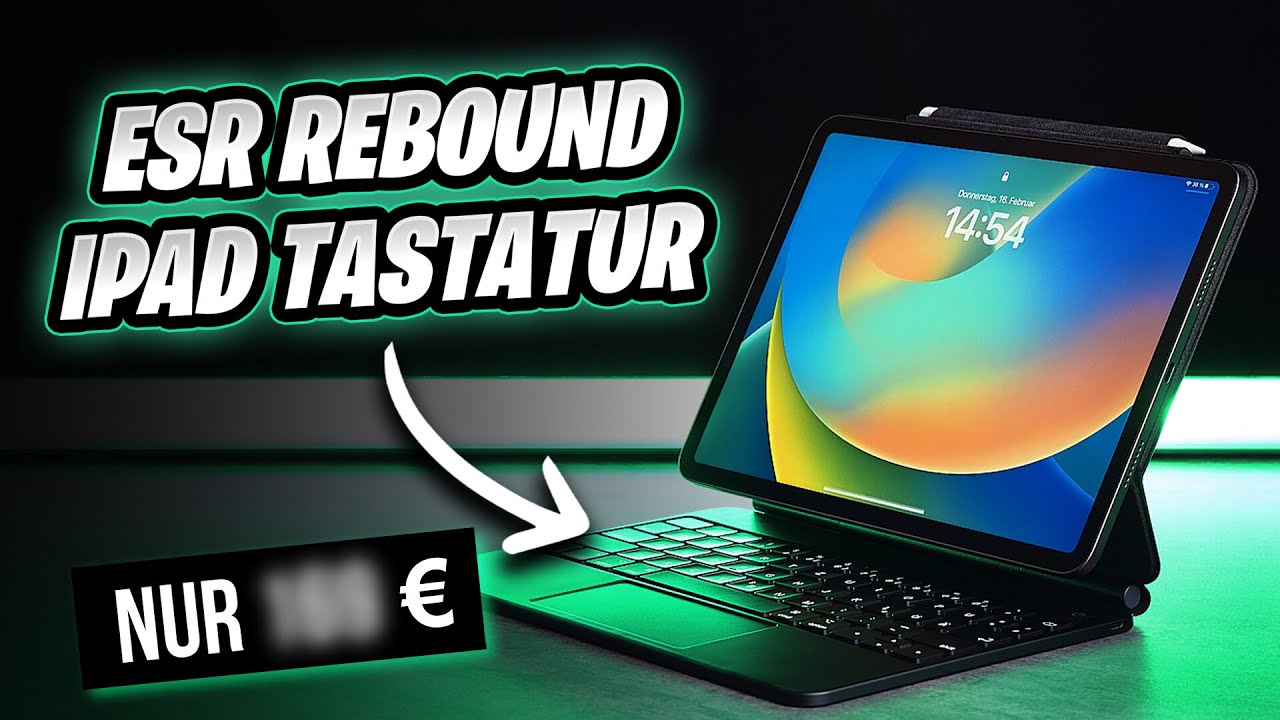 ESR Rebound iPad Tastatur - Beste Apple Magic Keyboard Alternative in