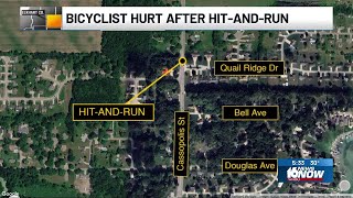 Bicyclist injured in hit-and-run crash near Elkhart