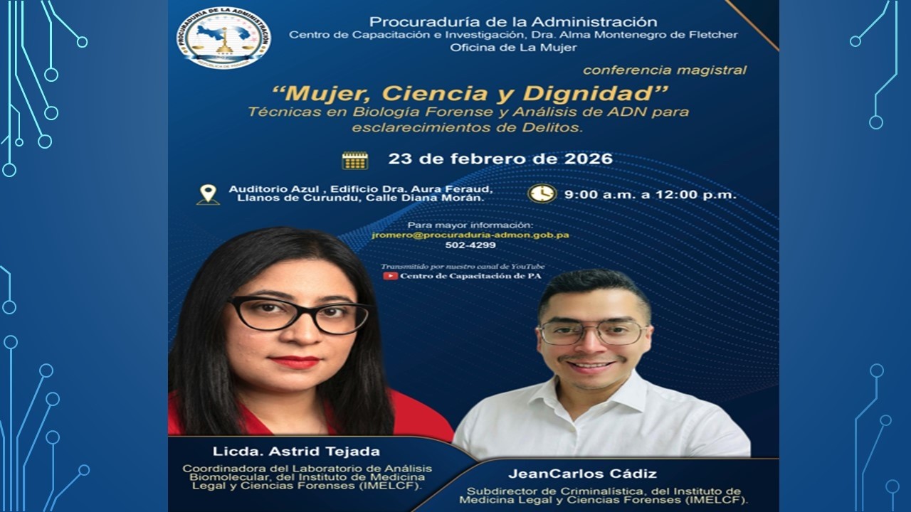 Conferencia: Mujer, Ciencia y Dignidad.