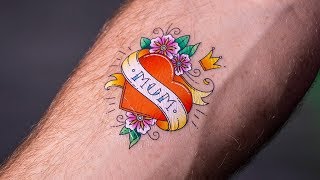 FOREVER laser/LED temporary tattoo media