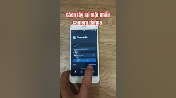 Cách lấy lại mật khẩu tài khoản dmss phần mềm xem camera #dahua ở trên điện thoại #shorts