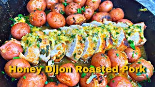 Honey Dijon Roasted Pork Loin Resimi