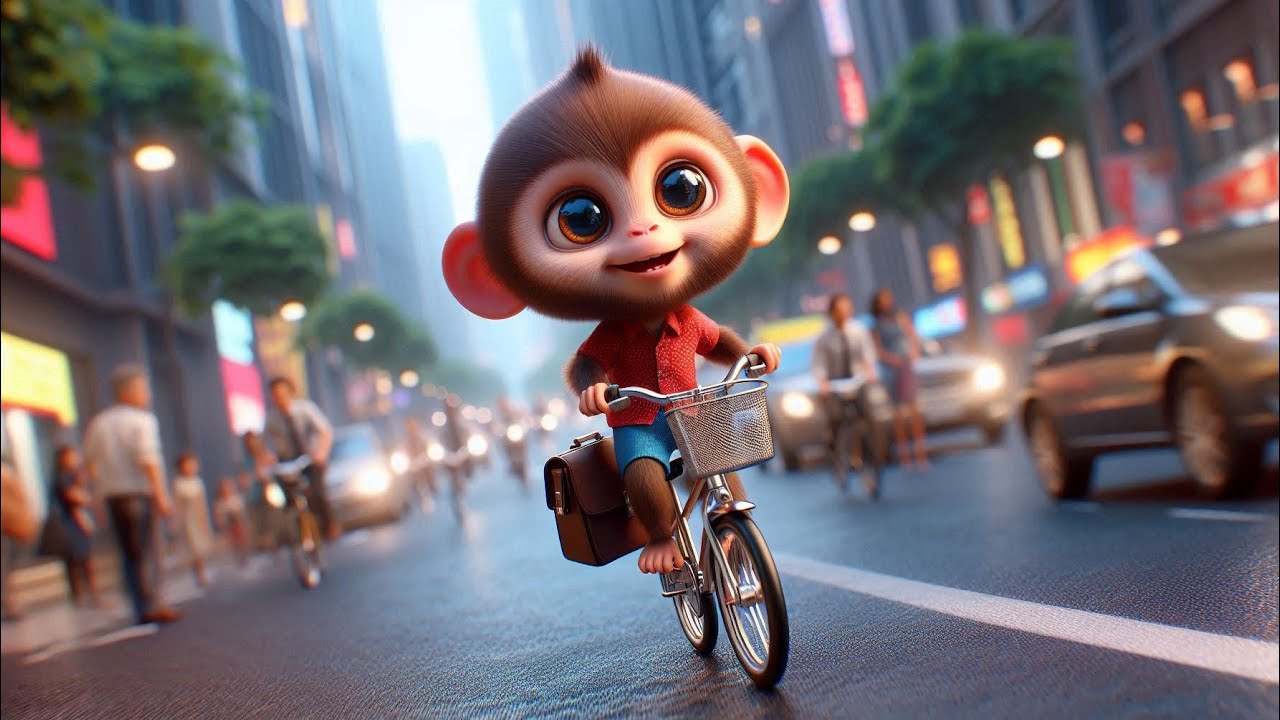 🐵🌟 A Tiny Monkey Walks Into A Big Office 🏢 With Even Bigger Dreams💭 In His Heart. 🐵❤️