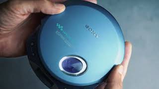 2000S Nostalgia My First Walkman Cd Player Retro Review Sony Discman D-Ej 4K Video