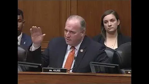 Congressman Dan Kildee Discusses PFAS Chemical Contamination in House Oversight Committee Hearing