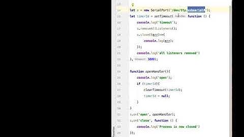 serialport locked process