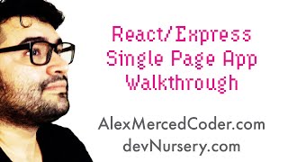 AM Coder - EXPRESS/REACT SPA WALKTHROUGH # 3 - Schema & Index/Create Routes