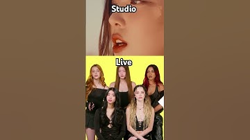 Studio vs. Live: KATSEYE ‘My Way’ | #katseye