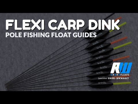 Pole Fishing Floats - Flexi Carp Dink / RW Floats - Handmade Pole